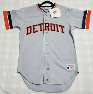 AUTHENTIC RAWLINGS DETROIT TIGERS 38 MEDIUM VINTAGE 1980'S Jersey VERY RARE! - Picture 1 of 3