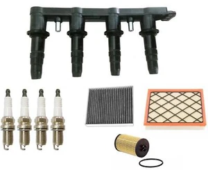 Ignition Coils Spark Plugs & Filters Tune Up Kit Fits Chevrolet Cruze 1.8L 11-16 - Bild 1 von 7