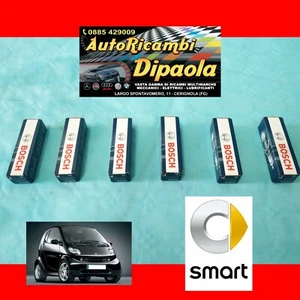 KIT 6 CANDELE BOSCH SMART 450 COUPE / CABRIO (98-07) 600 0.6 BENZINA - Foto 1 di 2
