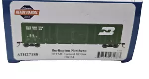 Coche de boxeo Athearn 27188 - 50 ft FMC Burlington Northern #370334 - escala HO - Imagen 1 de 4
