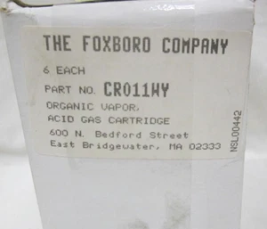 CARTUCHO DE FILTRO DE GAS FOXB0RO CRO11WY (CAJA DE 6 PR) - Imagen 1 de 1
