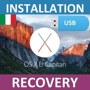 PEN DRIVE MAC OSX BOOTFÄHIGE WIEDERHERSTELLUNG OS El Capitan OSX 10.11 - Bild 1 von 1