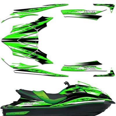 Calcomanías adhesivas gráficas para moto acuática para Kawasaki Ultra 300X/310X 11-21 ATTACK G Foto 1 de 2