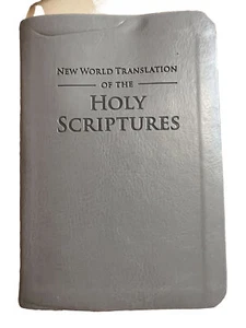 New World Translation of the Holy Scriptures Small Revised Bible Gray Silver - Picture 1 of 13
