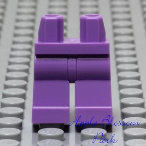 NEW Lego Minifig Plain DARK LILAC LEGS Boy/Girl Lt Purple Jeans Pants Body Lower - Picture 1 of 3