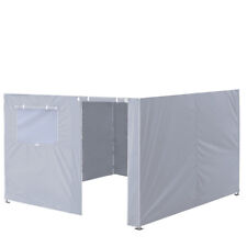 Kit de panneaux muraux à fermeture éclair latérale pour tente de plage EZ Pop Up auvent gazebo