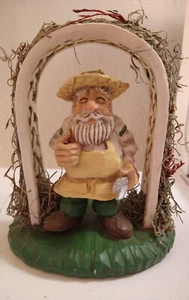 ✳️David Frykman Figurine The Gardener 1995 DF4502 Gardener Under Arbor✳️ - Picture 1 of 6