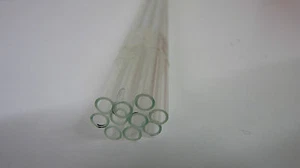 5 Stück Glasrohre Ø Außen 4 mm Innen 3 mm Rohrlänge 50 cm - Bild 1 von 1