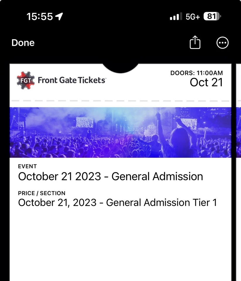 When We’re Young GA sábado 21/10 Foto 1 de 2