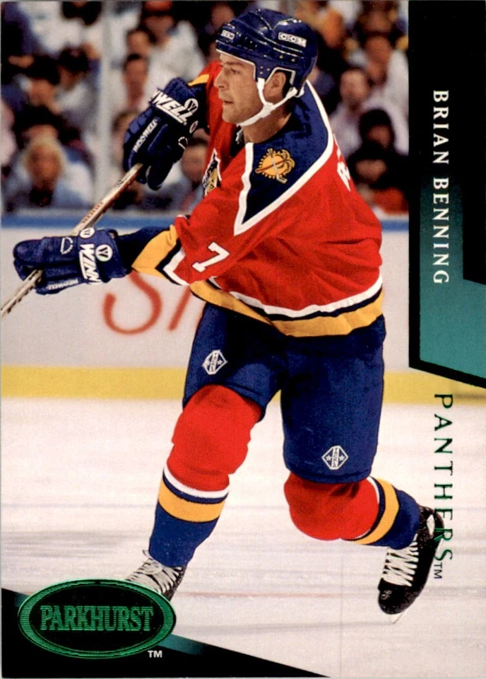 1993-94 PARKHURST BRIAN BENNING FLORIDA PANTHERS #343 - Image 1 of 2