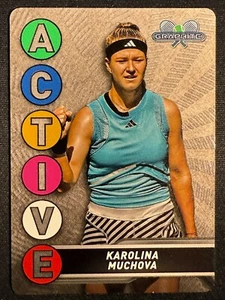 Karolina Muchova 2024 Topps Graphite Tennis Active Metal - Bild 1 von 1