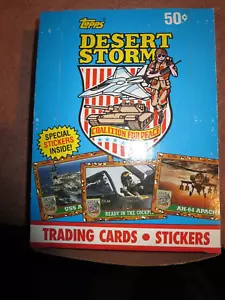 1991 Topps Desert Storm 36 count Box - Picture 1 of 1