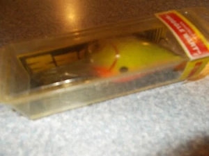 VINTAGE STORM PRE RAPALA MAG WACKELWARZE AV56 CHARTREUSE/BLACK SHAD, NEU IM KARTON - Bild 1 von 2