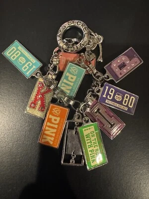Victoria's Secret Pink Charm Bracelet Rare Road Trip VS - Image 1 of 2