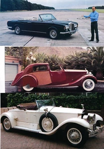 40 LOT Vintage ROLLS ROYCE Automobiles, Large-Size Magazine Clips-Pictures - Picture 1 of 10