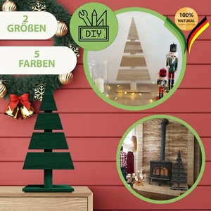 be4nature Tannenbaum Holz Weihnachtsbaum Alternative Weihnachtsdeko - Bild 1 von 56