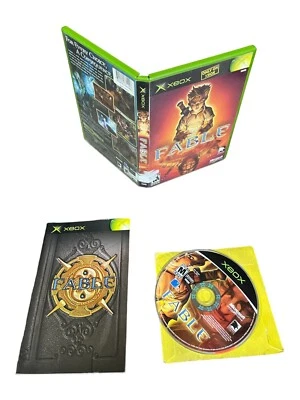 Microsoft Xbox CIB Completo PROBADO Fable 2004 BL Foto 1 de 3