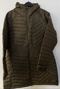 Columbia Women's Powder Lite Puffer Jacket, Hooded, Olive Green, XXL, New - Picture 1 of 3