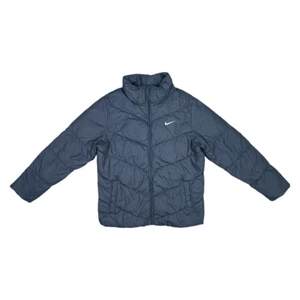 Vintage Y2K Nike Puffer Jacket Size Youth XL (Women’s Small) Full Zip Unisex - Picture 1 of 6