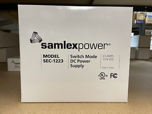SAMLEX SEC-1223 Switching DC Power Supply - 13.8 Volts DC at 23 Amps