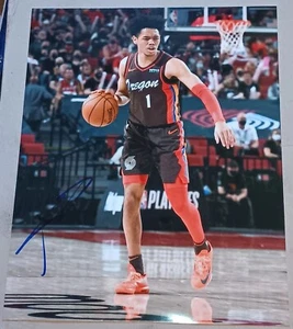 Anfernee Simons Portland Trailblazers SIGNED AUTOGRAPHED 8x10 Photo COA - Picture 1 of 1