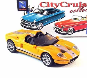 FORD GTX1 ARANCIONE NEWRAY 1/43 MODELLINO AUTO PRESSOFUSO, MODELLO AUTO DA CO... - Foto 1 di 12
