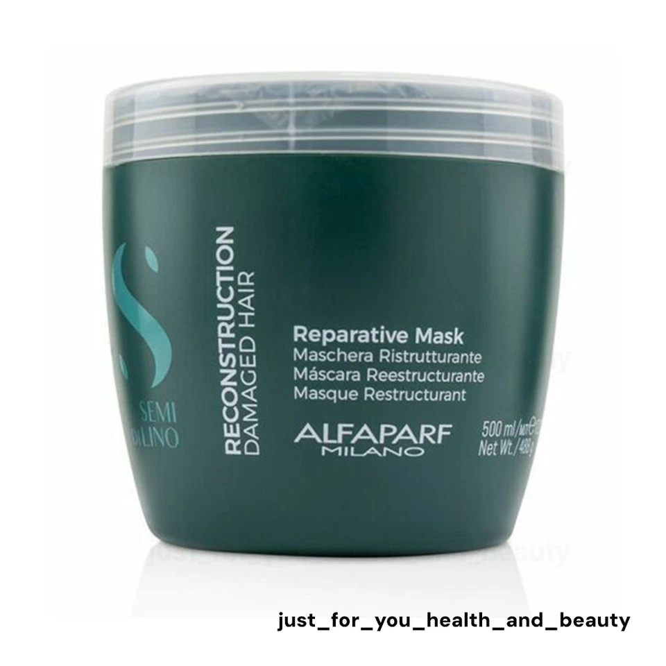 Alfaparf Semi Di Lino Reconstruction Reparative Mask, Damaged Hair 500ml - Image 1 of 1