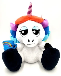 Disney Parks Rainbow Unicorn Plush Stuffed Toy Pixar Inside Out 16" New - Picture 1 of 4