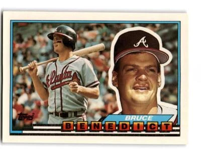 1989 Topps Big Bruce Benedict 83 - Image 1 of 2