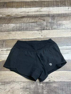 Pantalones Cortos Mountain HardWear Yoga Correr Velocidad Mujeres XS Negros Forrados Foto 1 de 4