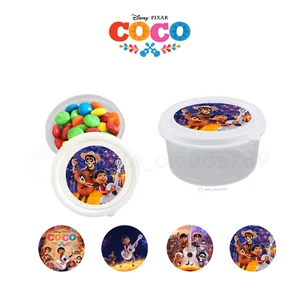 10 piccoli contenitori per caramelle bomboniere film Coco 2,3 once riempibili regalo regalo - Foto 1 di 1