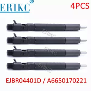 4 PIEZAS Inyector de combustible EJBR04401D para SSANGYONG REXTON 2.7L 6650170221 A6650170221 - Imagen 1 de 6