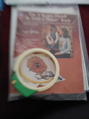 I Taught Myself to Rush n Punch Book 70+ Transfer Patterns Boye 7711 Vtg 1978 - Image 1 of 4