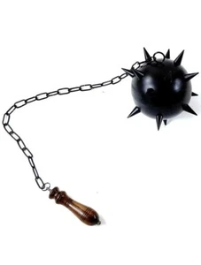 Handmade Medieval Warrior Spiked Solid Metal Might Mace Ball Flail Morningstar - Picture 1 of 2