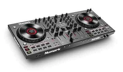 Numark NS4FX Professioneller 4-Deck DJ-Controller für Serato DJ - Bild 1 von 4