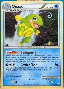 POKEMON - Desatado - Quaxo - 7/95 - HOLO - SWIRL - alemán - Imagen 1 de 1