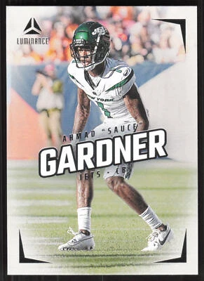 Ahmad "Sauce" Gardner, 2024 Panini Luminance, #56, New York Jets, - Image 1 of 2