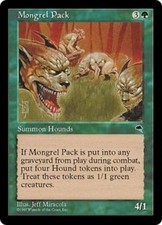 Mongrel Pack PL MTG Tempest Magic 2B3