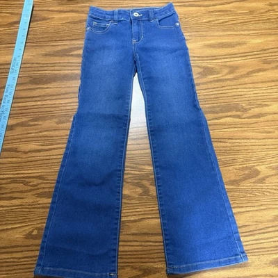 PANTALONES VAQUEROS FADED GLORY NIÑAS BOOTCUT TIRO MEDIO TALLA 7S CREMALLERA FRONTAL INFORMAL ESCUELA Foto 1 de 4