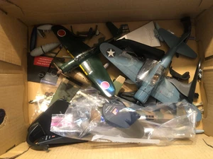LotS Parts 3 Vintage Diecast Metal Planes Fighters Jets 1 piasaki helicopter - Picture 1 of 12