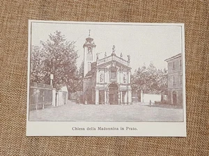 Prato nell'800 Chiesa della Madonnina Toscana - Picture 1 of 1