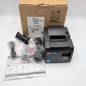 Star TSP100III Future Print stampante per ricevute POS TSP143IIIL nera NUOVA SCATOLA APERTA - Foto 1 di 6