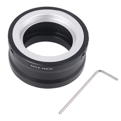 M42 Screw Camera Lens Converter Adapter For Mount NEX-5 NEX-3 NEX-VG1 - Image 1 of 4