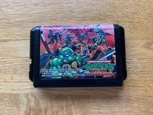 Teenage Mutant Ninja Turtles: Return of Shredder JPN SEGA MEGADRIVE Mega Drive - Picture 1 of 12