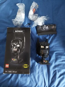 LEGO Super Heroes Batman Cowl 76182 Complete Set with Box and Instructions - Picture 1 of 3