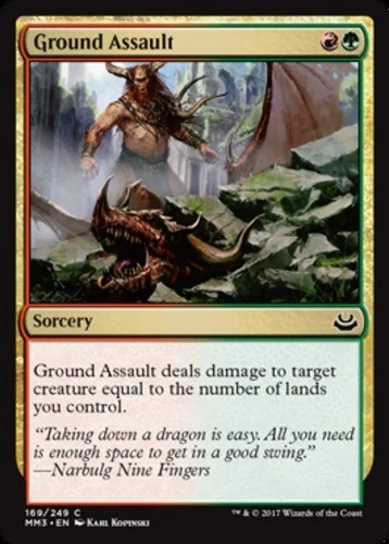 Ground Assault - Modern Masters 2017 #169/249 MTG Magic The Gathering - Image 1 of 1