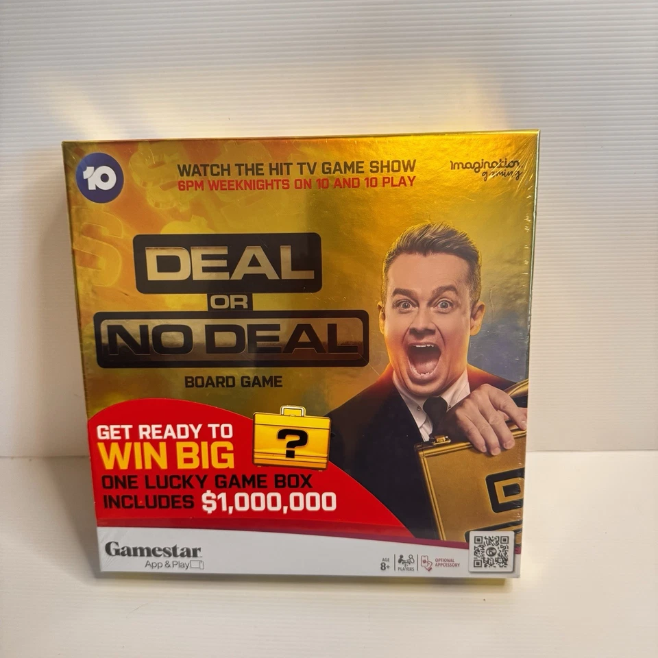 New Deal or No Deal Board Game TV Show Brand New & Sealed In Box - Image 1 of 2