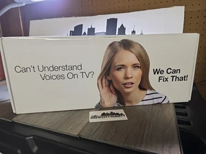 ZVOX AccuVoice Av155 Sound Bar TV Speaker With Hearing Aid Technology Titanium - Picture 1 of 8