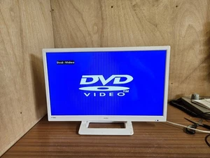 Alba LE-24GY15-T2-DVD Blanco 24” HD LED TV Combo Sin Control Remoto Leer Decs - Imagen 1 de 12