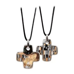 Goebel Gustav Klimt  - Der Kuss - Halskette - Bild 1 von 3